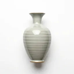 Ceramic vase with a narrow neck