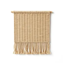 Woven wall hanging
