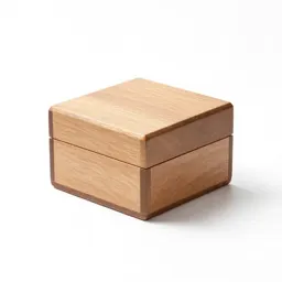 Wooden puzzle box