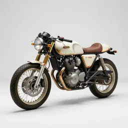 Cafe racer motorcycle