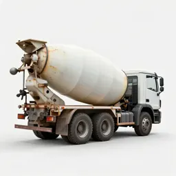 Cement mixer truck
