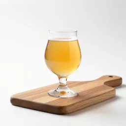Craft beer in a tulip glass