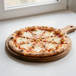 Wood-fired pizza