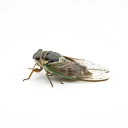 Cicada mid-song