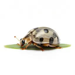 Ladybird on a leaf