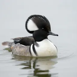 Hooded merganser