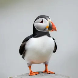 Horned puffin