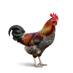 Red jungle fowl
