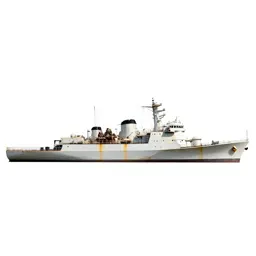 Gas-turbine ship