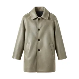 Sheepskin coat