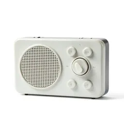 Push-button radio