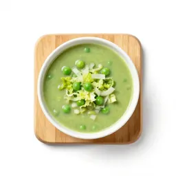 Green pea soup