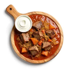 Pork-and-veal goulash
