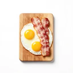 Bacon and eggs