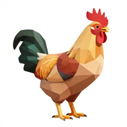 Rooster crowing
