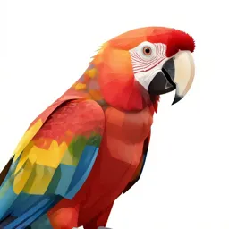 Scarlet macaw