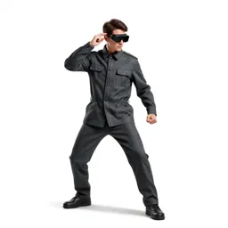 Clockwork tinkerer with goggles