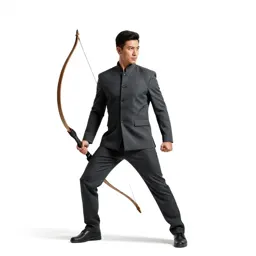 Mounted steppe archer