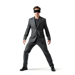 Oracle with blindfolded eyes
