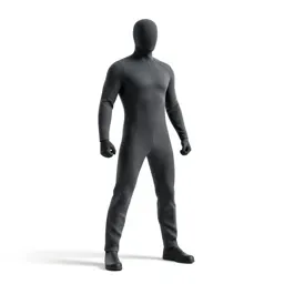 Android with visible seams