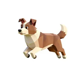 Border collie mid-leap