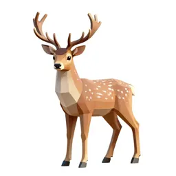 Crystalline deer