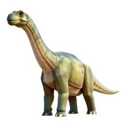 Brachiosaurus reaching upward
