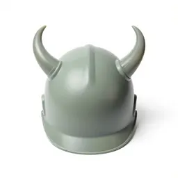 Horned helm
