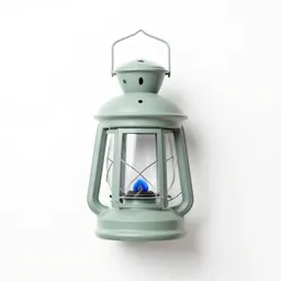 Lantern of blue flame