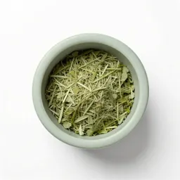 Mortar of glowing herbs