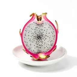 Dragon fruit halved