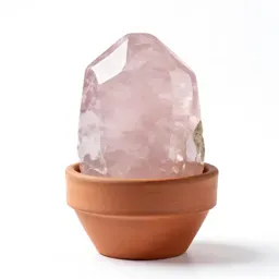 Chunk of rose quartz