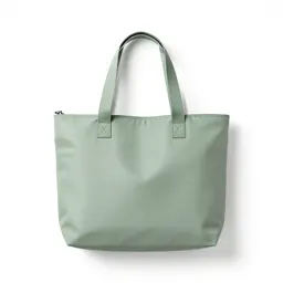 Cooler tote with a zip