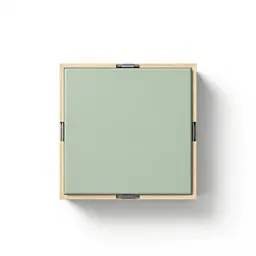 Hinged wooden gift box