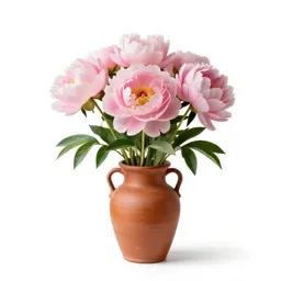 Peony in full bloom