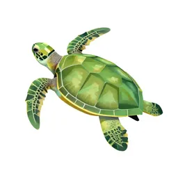 Green sea turtle