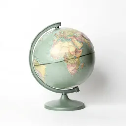 Globe on a stand