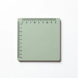 Wooden ruler