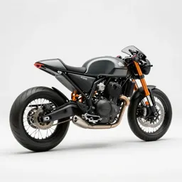 Cafe racer motorcycle