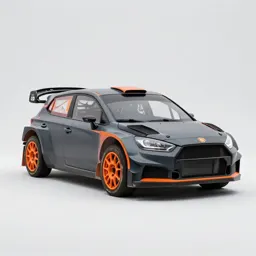 Rally hatchback
