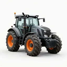 Tractor with a loader