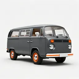 Vintage campervan