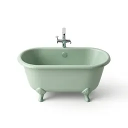 Claw-foot bathtub