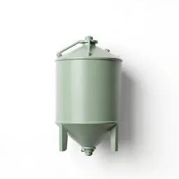 Grain silo model