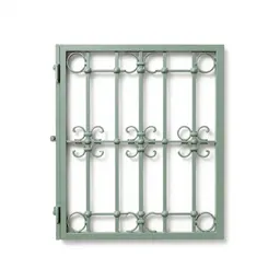 Wrought iron gate
