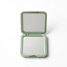 Compact mirror open