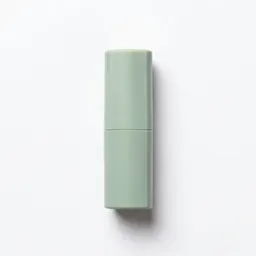 Lipstick tube uncapped