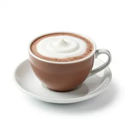 Hot chocolate with cream