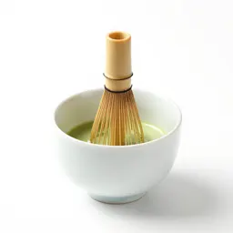 Matcha whisked in a chawan