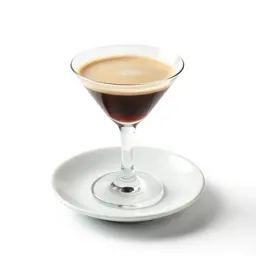 Espresso martini with crema
